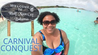 Carnival Conquest/Half Moon Cay/Kayaking/Snorkeling
