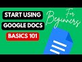 Easy Google Docs for Beginners: Learn the Basics in Minutes!