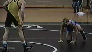 1997 Nebraska High School Wrestling Dual | 160 - Zach Stalder, Omaha Burke vs Adam Dahms, Prep