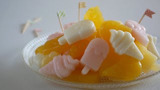 ほんのり甘い♡ぷにゅぷにゅグミを作ろう! | Gummy Candy(slightly sweet)