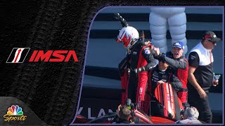 Team Penske celebrates after competitive Rolex 24 at Daytona | Motorsports on NBC