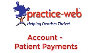 Practice-Web: Patient Payments