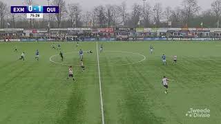 Highlights Excelsior Maassluis - Quick Boys (0-2)