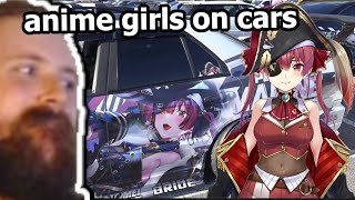 Forsen Reacts To Itasha - why anime girls on cars?