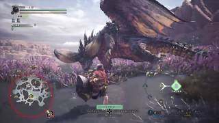 PS4 魔物獵人:世界 beta solo 大錘 滅盡龍 Nergigante 8:45秒