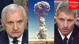 'Would That Be Destabilizing For Nuclear Deterrence?': Jack Reed Grills Trump Nom Over Nuke Tests