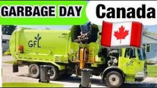 Garbage collection in Canada | Garbage collection day schedule | trash tips | waste management