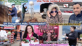 Un Proyecto Más Terminado‼️+Buscando Regalos🎁Nos Fuimos a Festejar🎀+Todo el día JUNTOS al Extremo😱