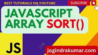 sort Array Method | JavaScript Tutorial #html #css #javascript #array #method #sorts #by #alphabet