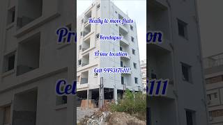 3 BHK flats for sale in Hyderabad || Ready to move flats for sale in Hyderabad kondapur