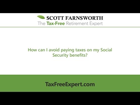 How can I avoid paying taxes on my Social Security benefits? How can I avoid paying taxes on my Social Security benefits?