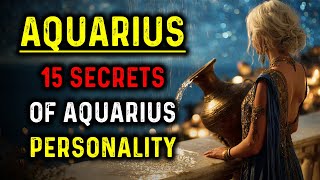 15 Secrets About AQUARIUS's Personality ♒ They Never Tell You 🤫