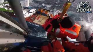 Heroism on the High Seas: The Dramatic Rescue of the Eemslift Hendrika in the Norwegian Sea