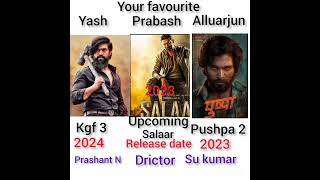 Pushpa 2 KGF 3 Salaar #prabhas #alluarjun #yash  #shorts #shortsvideo #viralvideo