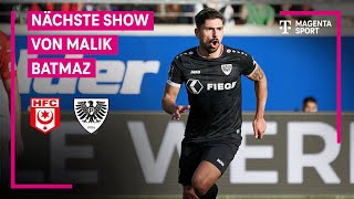 Hallescher FC - Preußen Münster, Highlights mit Live-Kommentar | 3. Liga | MAGENTA SPORT