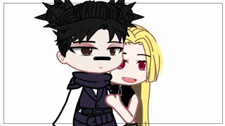 Tsukumo announced that she and Choso are dating || Jujutsu Kaisen - Gacha Club meme