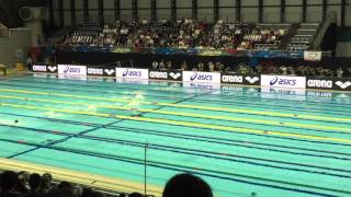 第92回日本選手権水泳競技大会 競泳競技　JAPANSWIM2016　女子１００ｍバタフライ準決勝