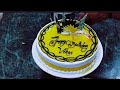 3pound Pineapple Cake Decorate ideas | Pineapple jelly cake design |