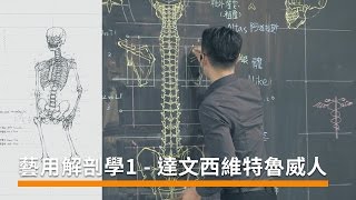 【藝術課程】藝用解剖學1－ 達文西維特魯威人 －鍾全斌ｘHahow 好學校