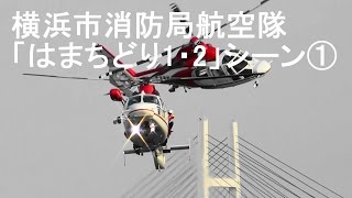 Short Movie ショートムービー 横浜市消防局 航空隊「はまちどり1・2」シーン①