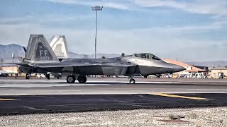 Aircraft Takeoffs At Nellis AFB (DEC 2020)