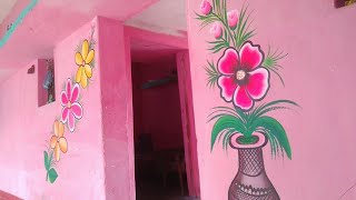 शादी विवाह में वॉल पेंटिंग बनाना सीखें,wall painting,hindi tutorial