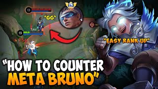 How To Counter META BRUNO using THIS Harith Gold Lane NEW BEST BUILD 2024 - Mobile Legends