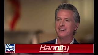 Sean Hannity Gavin Newsom interview #seanhannity #foxnews #gavinnewsom #california