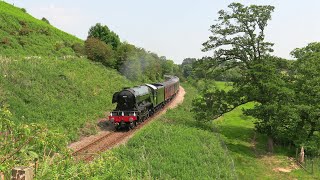 60103 'Flying Scotsman' hauls The Royal Train - 12th June 2023