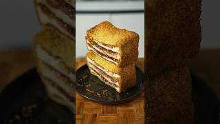 Fried Chocolate Bread ASMR