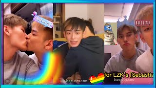 【Eng sub】sweet and cute birthday celebration on live stream - Alex and Sebastian同性恋夫妇