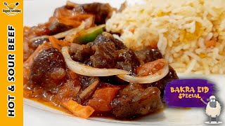 Hot And Sour Beef | Beef recipes @happycooking