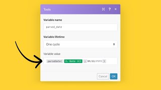 How to PARSE a date in Make.com (formerly Integromat)