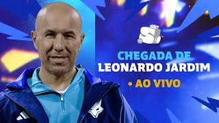 CHEGADA DO TÉCNICO LEONARDO JARDIM AO VIVO