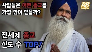 전세계에서 가장 많은 신도를 가진 종교 TOP7 [녹음판]