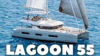 The Lagoon 55 Space Ship - a cruising cat that redefines volume