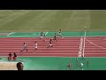 2016年 兵庫秋季記録会 男子200m 1組