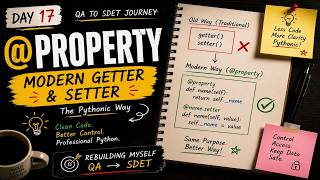 Python @property Explained | Modern Getter & Setter in OOPS