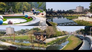 2020 03 08台南 體育公園 竹溪流域 藍帶水岸與綠帶景觀 未完工