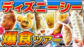 【爆食】これさえ食べておけば間違いない!!絶対においしい定番お手軽グルメを食べまくる1日!! / 東京ディズニーシー