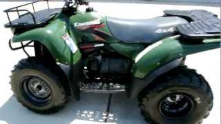 2000 Kawasaki Prairie 300 4X4 Woodsman Green Overview Review Walk Around