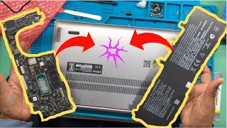 Infinix LAPTOP Dead  Motherboard and Battery Change