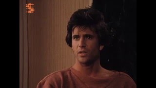Mel Gibson unsuccessful interview at Cannes 1983