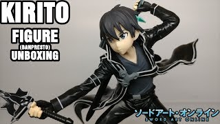 Sword Art Online - Kirito - EXQ Figure (Banpresto) - Unboxing \u0026 Review