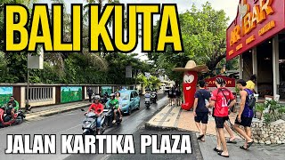 Bali Kuta Street Walking Tour Today