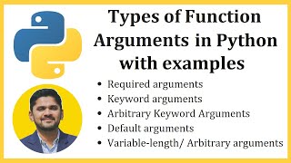 Function Arguments in Python | Amit Thinks