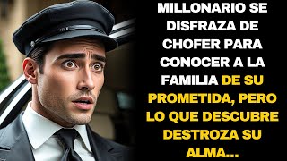 MILLONARIO SE DISFRAZA DE CHOFER, PERO LO QUE DESCUBRE DESTROZA SU ALMA…