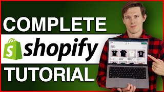 BEST Shopify Tutorial in 2024 -- Set Up A Profitable Shopify Store Step-By-Step