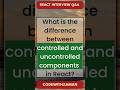 Controlled vs Uncontrolled in React | React JS Explained