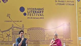 Siddharth at Hyderabad Literary Festival 2025